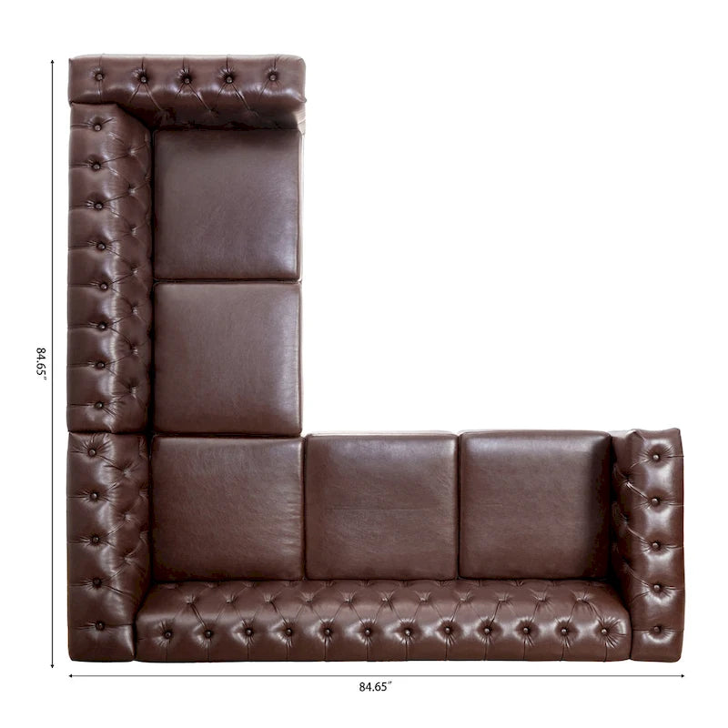 Christopher Knight Home - Divano componibile di lusso Clayton in pelle PU