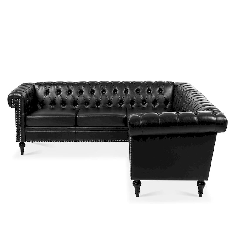 Christopher Knight Home - Divano componibile di lusso Clayton in pelle PU