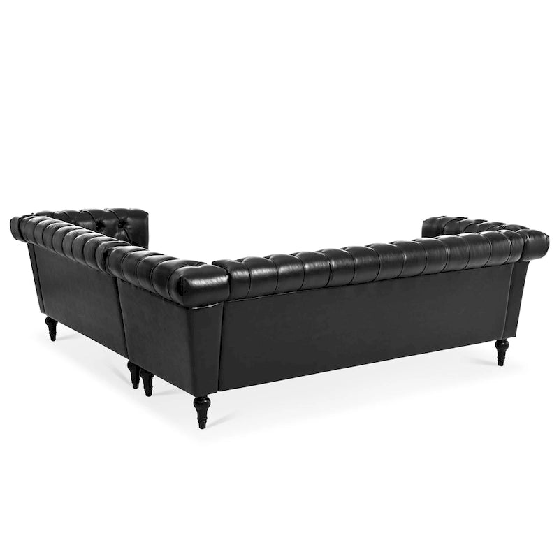 Christopher Knight Home - Divano componibile di lusso Clayton in pelle PU