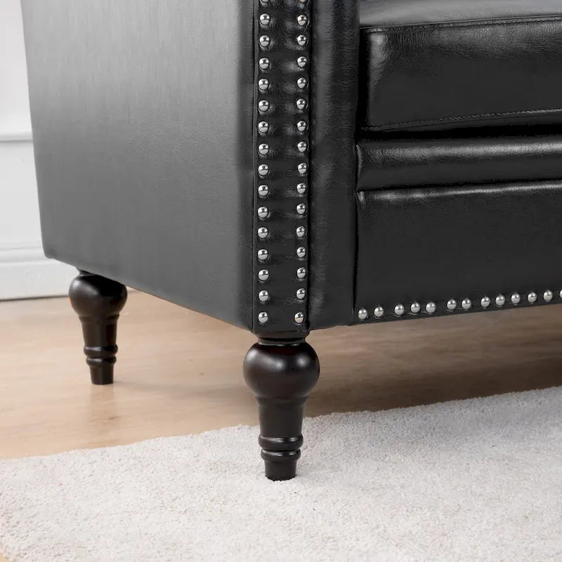 Christopher Knight Home - Divano componibile di lusso Clayton in pelle PU