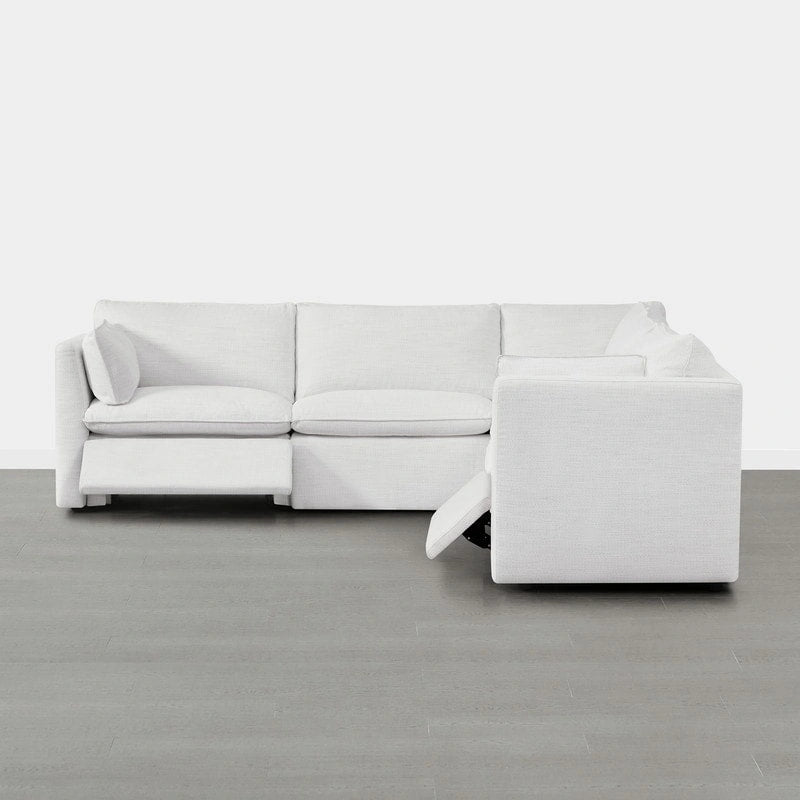 Divano sezionale reclinabile elettrico Cypress 107W