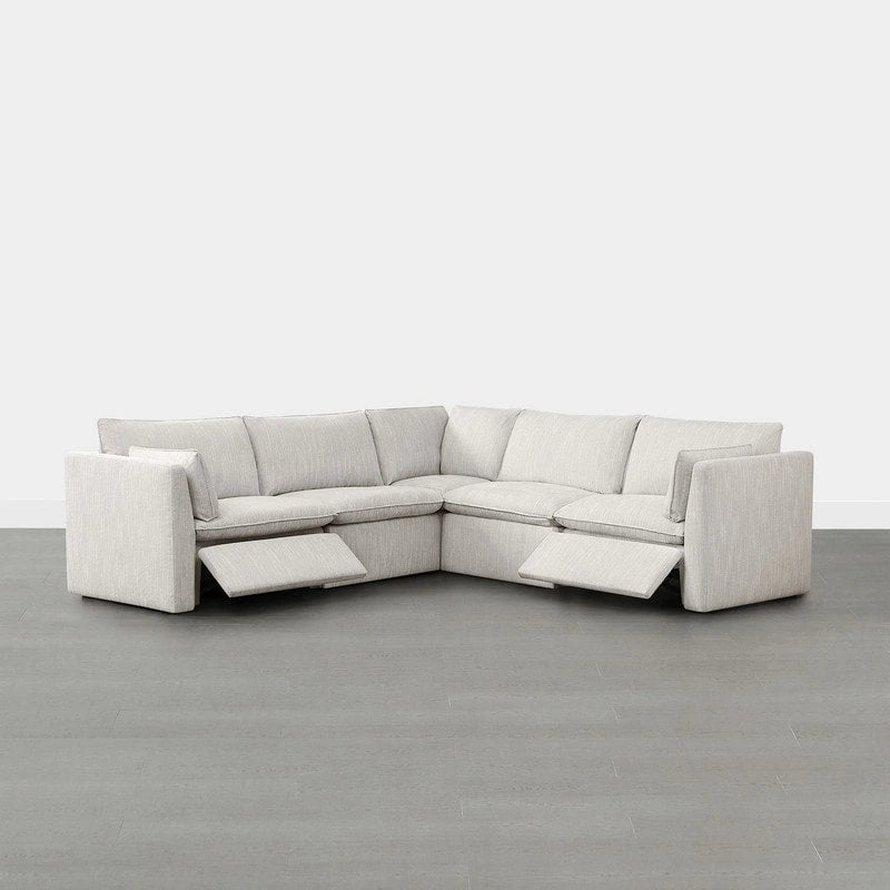 Divano sezionale reclinabile elettrico Cypress 107W
