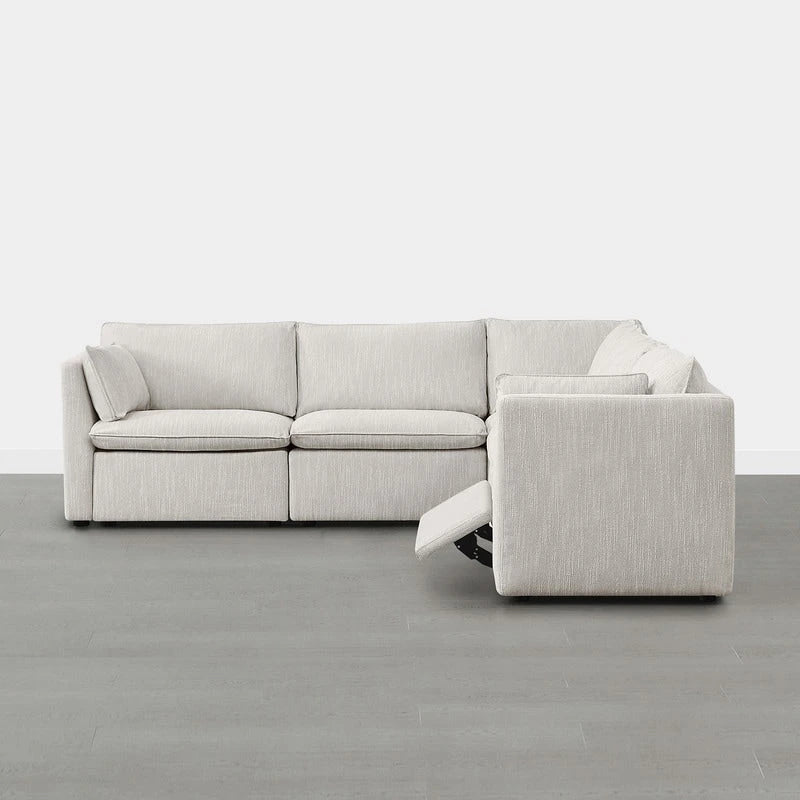 Divano sezionale reclinabile elettrico Cypress 107W