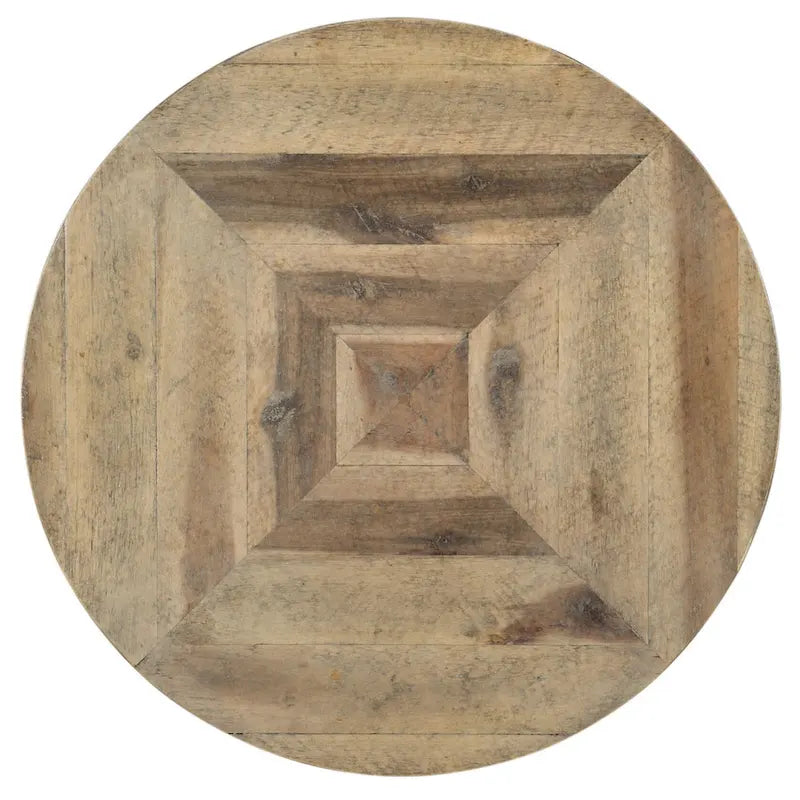 Tavolino da salotto Hooker Furniture con ripiano in legno di acacia, diametro 22, metallo