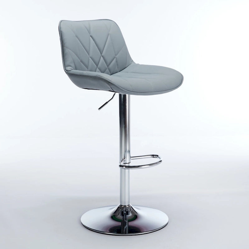 Swivel Bar Stools with Back - Multiple Colors