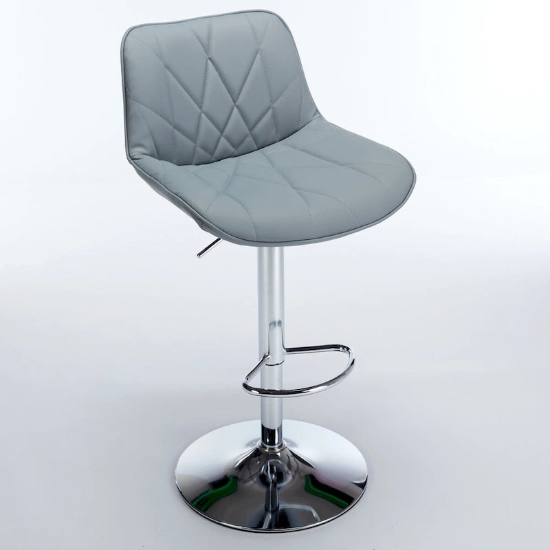 Swivel Bar Stools with Back - Multiple Colors