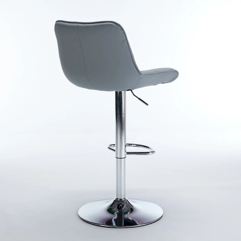 Swivel Bar Stools with Back - Multiple Colors