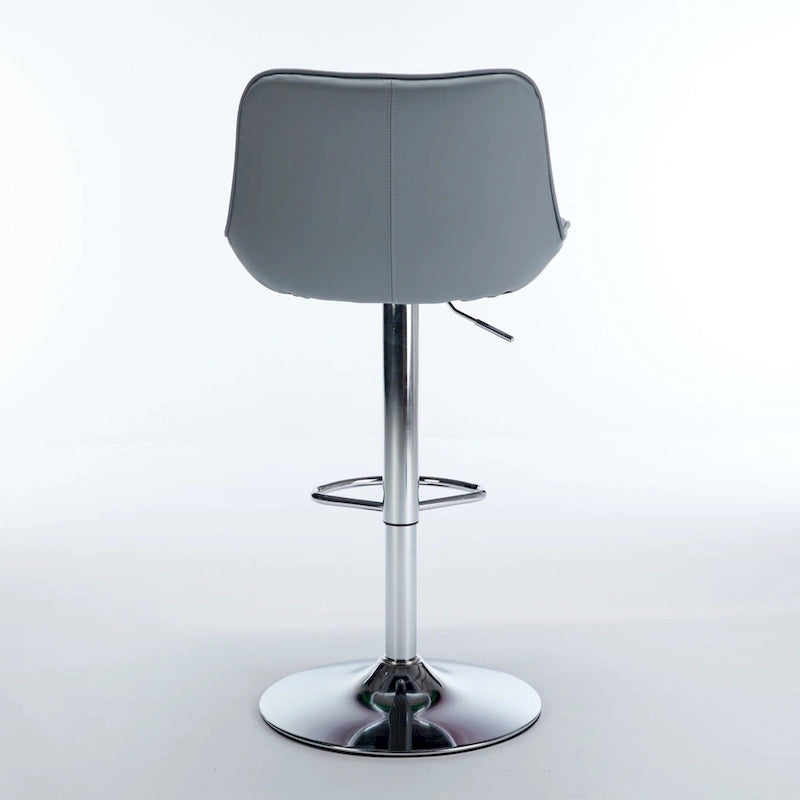 Swivel Bar Stools with Back - Multiple Colors
