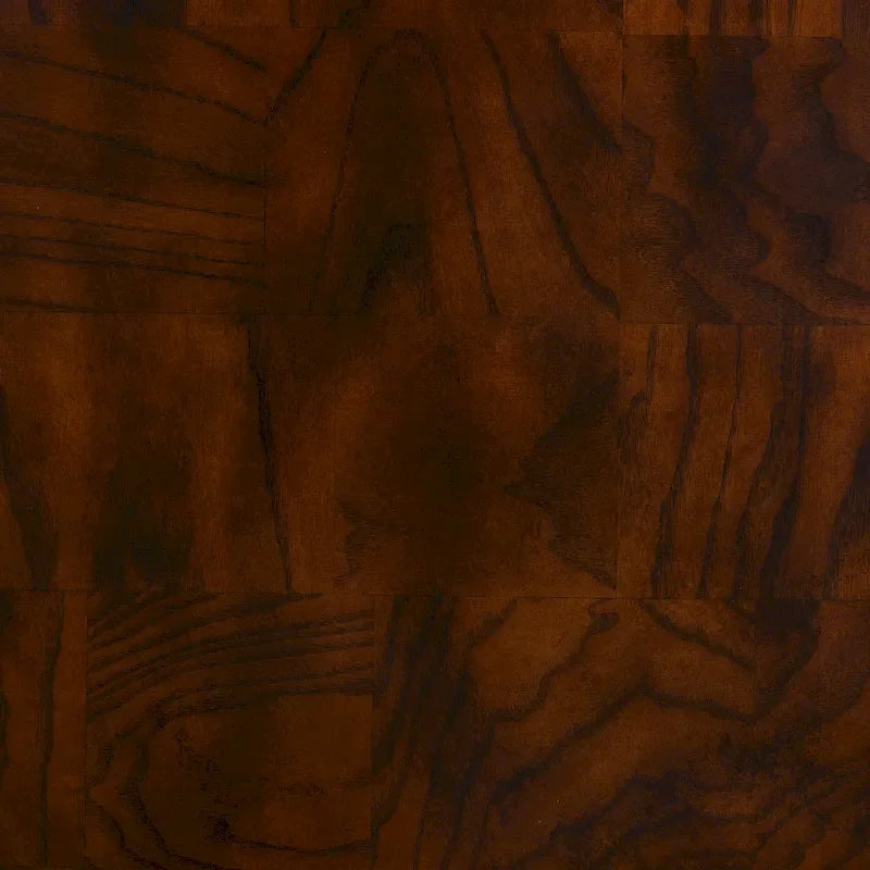 Furniture of America Eugene Letto a pannelli tradizionale a baldacchino in legno massello ciliegio scuro con dettagli intagliati