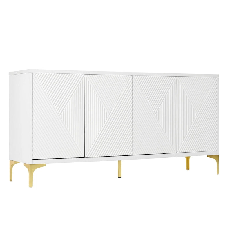Credenza a buffet con ripiani regolabili per il soggiorno