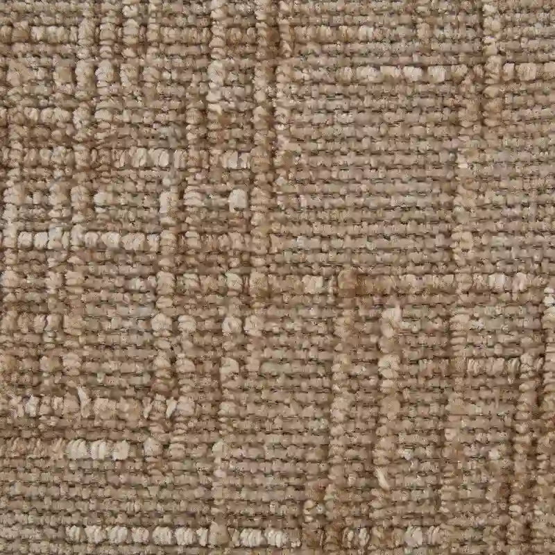 Divano imbottito in ciniglia da 76.77" con 2 pouf
