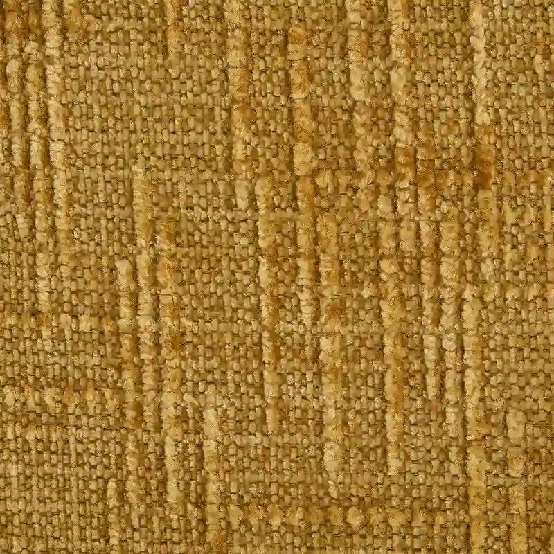 Divano imbottito in ciniglia da 76.77" con 2 pouf
