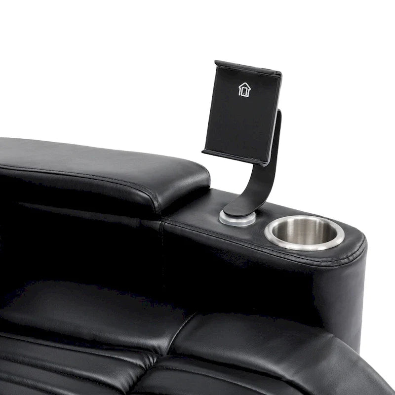 Poltrona reclinabile girevole a 270° multifunzione per home theater