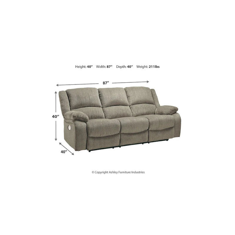 Signature Design by Ashley Draycoll, set 2 pezzi imbottiti - 221 L x 102 P x 102 A cm