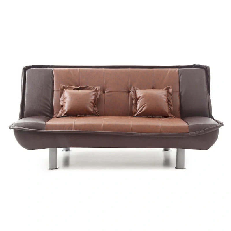 Divano Letto in Similpelle Lionel