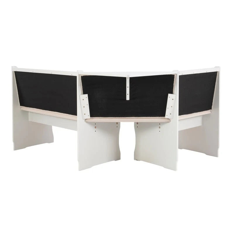 Set da Pranzo con Angolo Panca Sedley Farmhouse con Contenitore