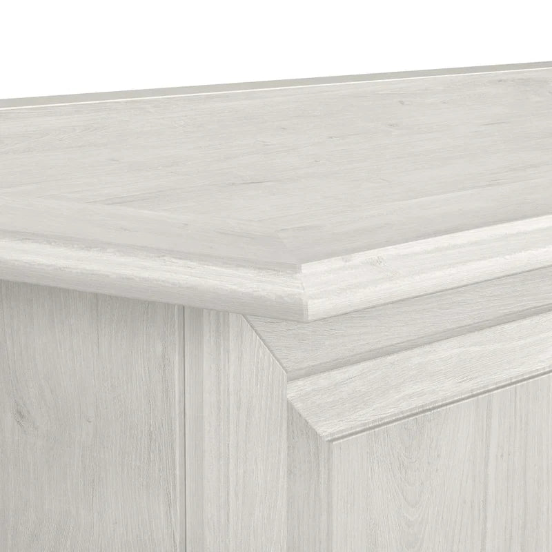 Scrivania Direzionale Bush Furniture Saratoga con Cassetti e Vani Contenitori