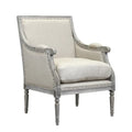 Poltrona in Legno Bianco Sporco Burnham Home Designs Collezione Prentice