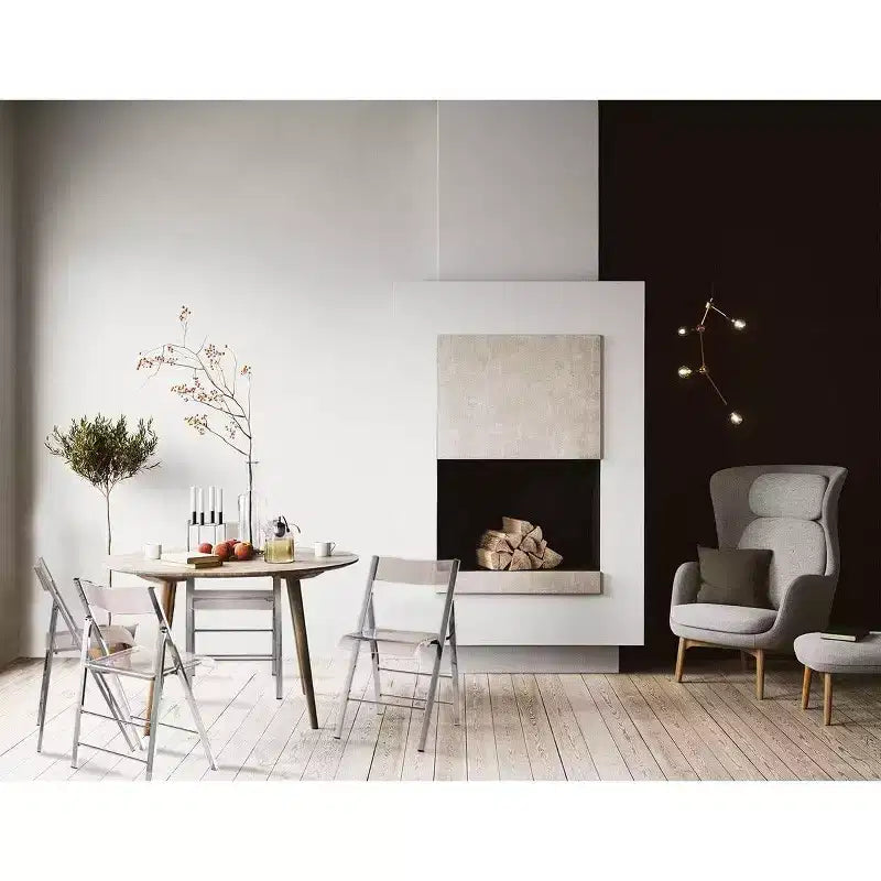 InterSpaceLiving Kasper Flex Sedie Pieghevoli di Lusso Moderne in Acrilico Lucite PK