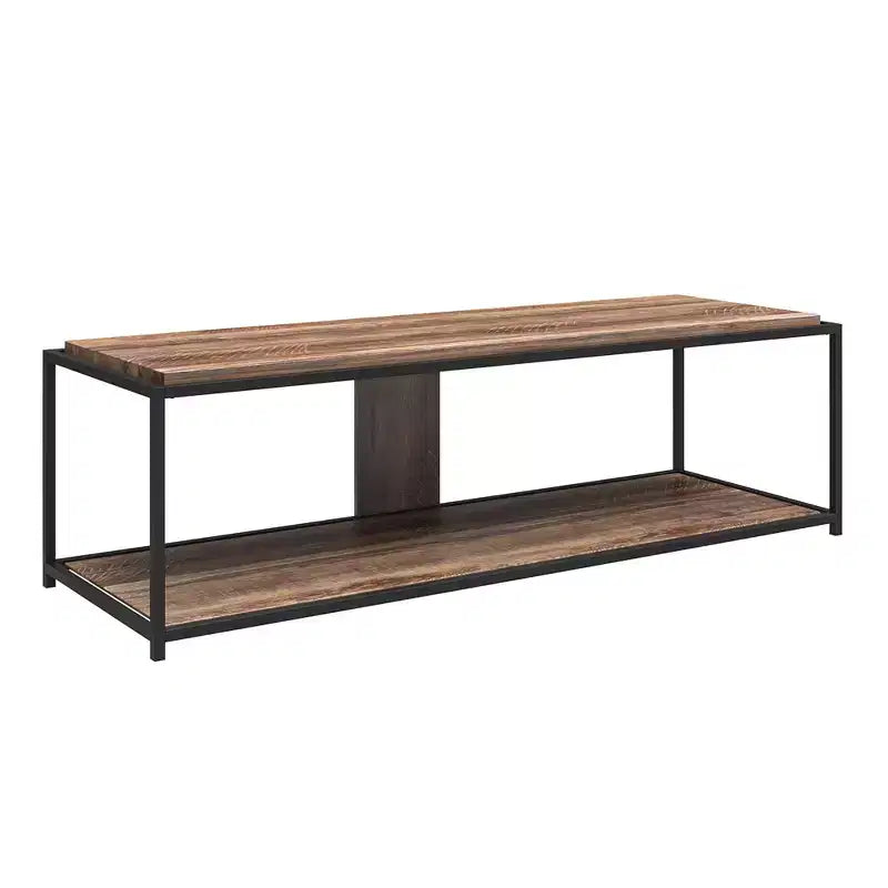 RealRooms Mobile TV Fayette per TV fino a 65 pollici, Rovere Anticato