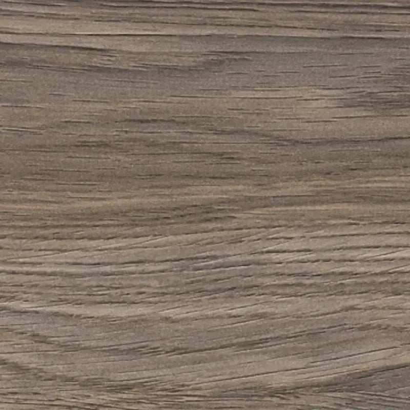 Weathered Oak Nightstand with Drawer and Open Shelf