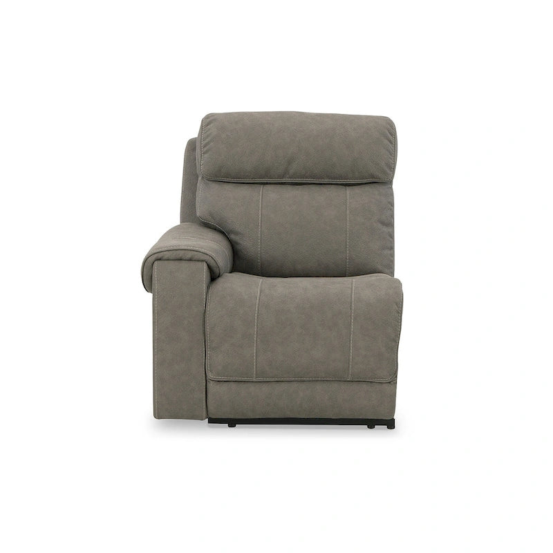 Divano sezionale reclinabile a sette posti Starbot Gray di Signature Design by Ashley - 112W x 112D x 42H