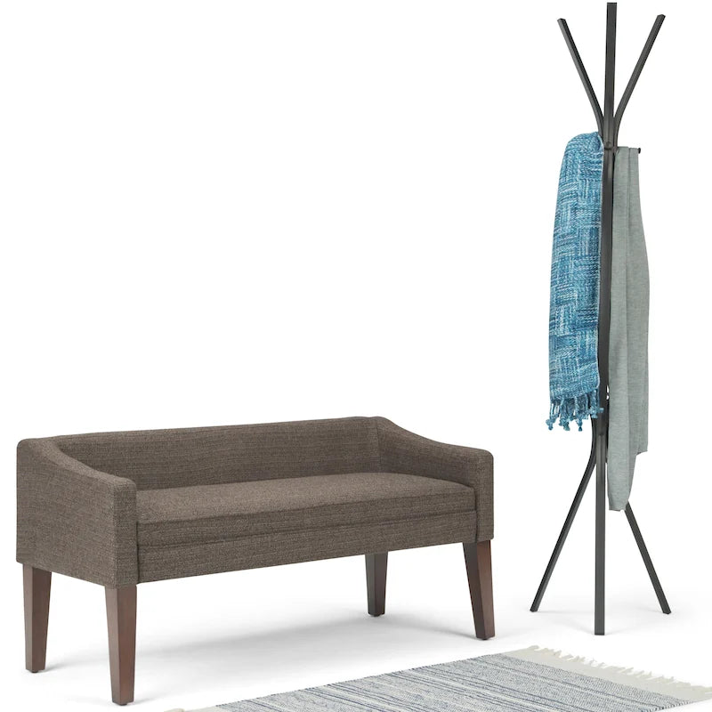 Panca imbottita contemporanea WYNDENHALL Layla larga 50 pollici - 50x 22x 23,8