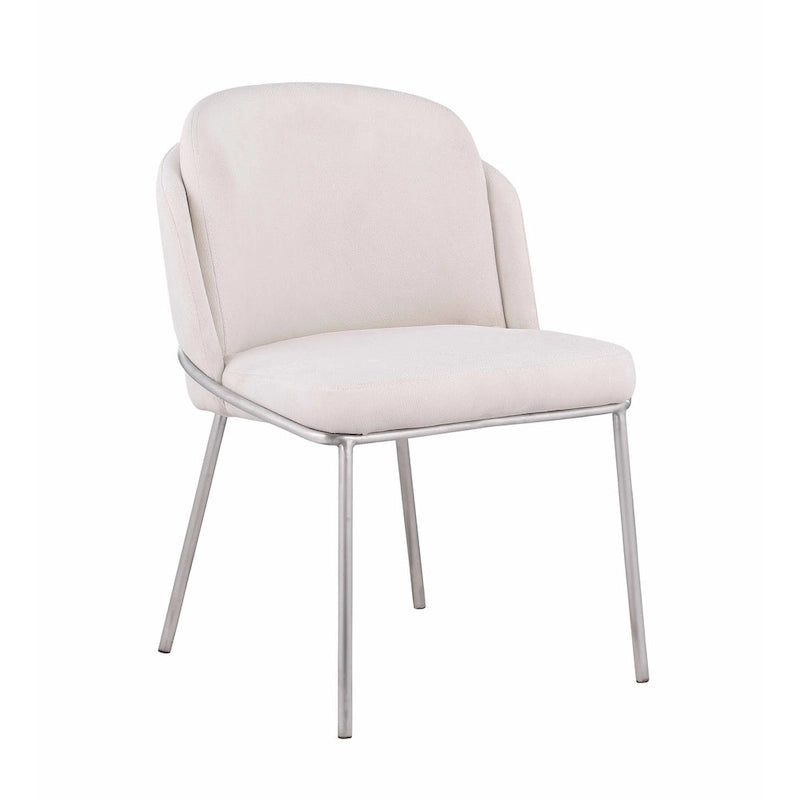 Sedia da pranzo Somette Lacey con schienale curvo, set da 2