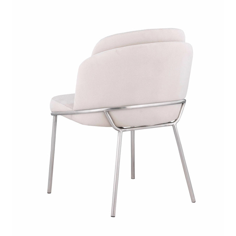 Sedia da pranzo Somette Lacey con schienale curvo, set da 2