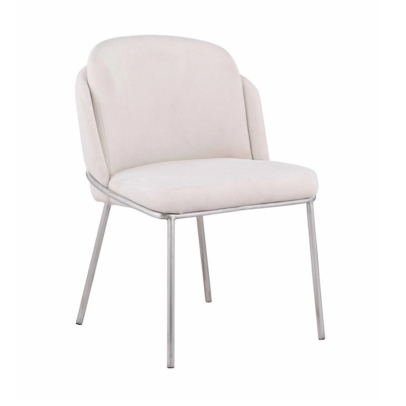Sedia da pranzo Somette Lacey con schienale curvo, set da 2