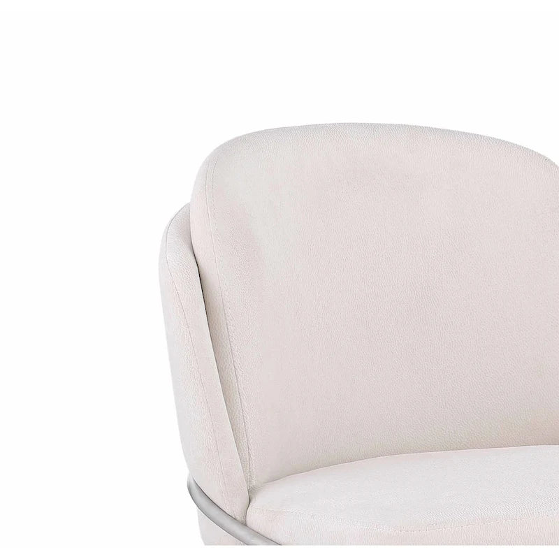 Sedia da pranzo Somette Lacey con schienale curvo, set da 2