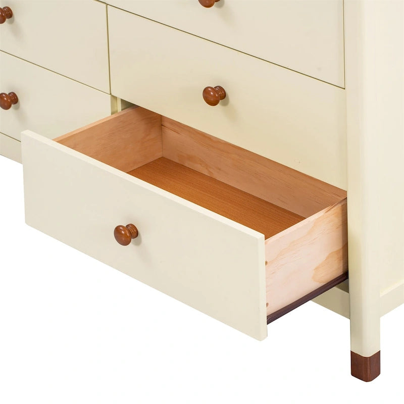 Cassettiera in Legno Merax con 6 Cassetti