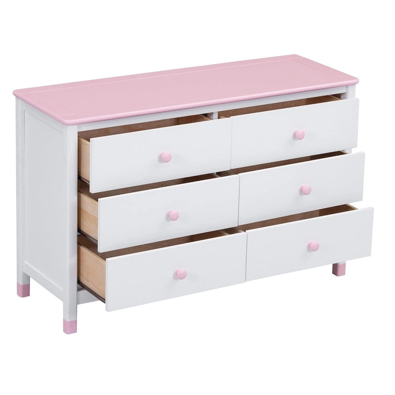 Cassettiera in Legno Merax con 6 Cassetti