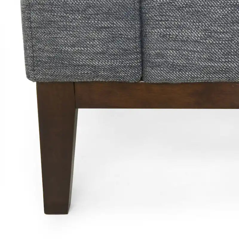 Divano contemporaneo a 3 posti in tessuto Elliston con cuscini decorativi di Christopher Knight Home