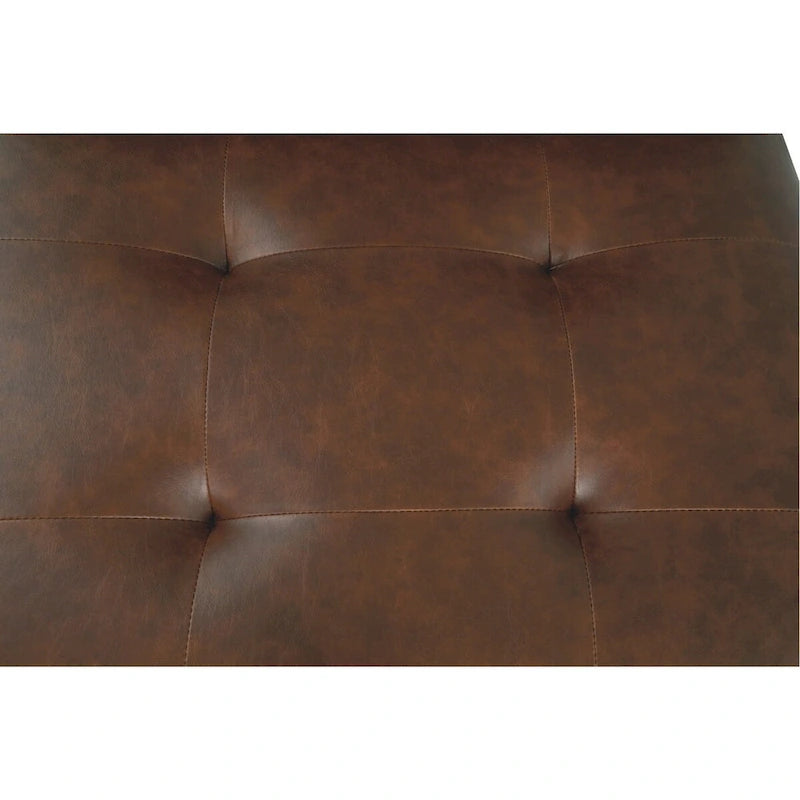 Poltrona accent Sidewinder casual in similpelle