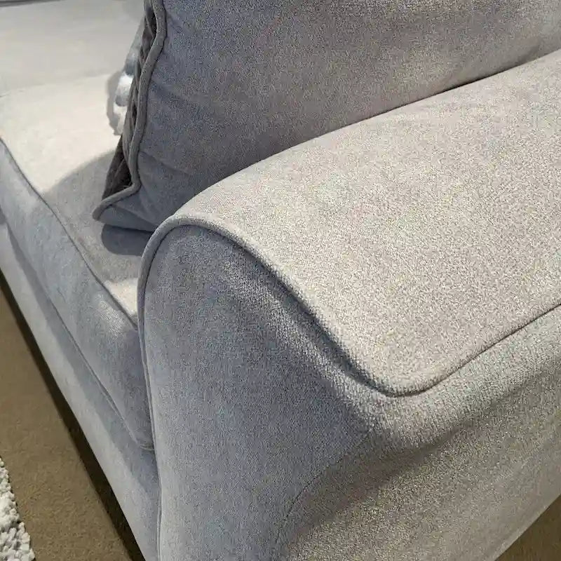 Divanetto Roundhill Furniture Camero in Tessuto con Cuscini sullo Schienale