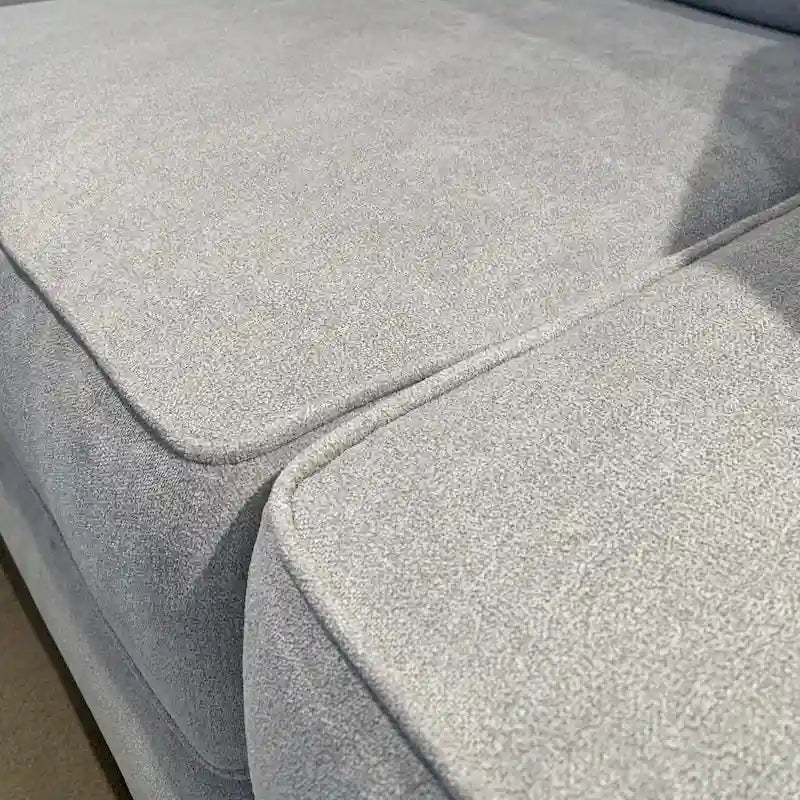 Divanetto Roundhill Furniture Camero in Tessuto con Cuscini sullo Schienale