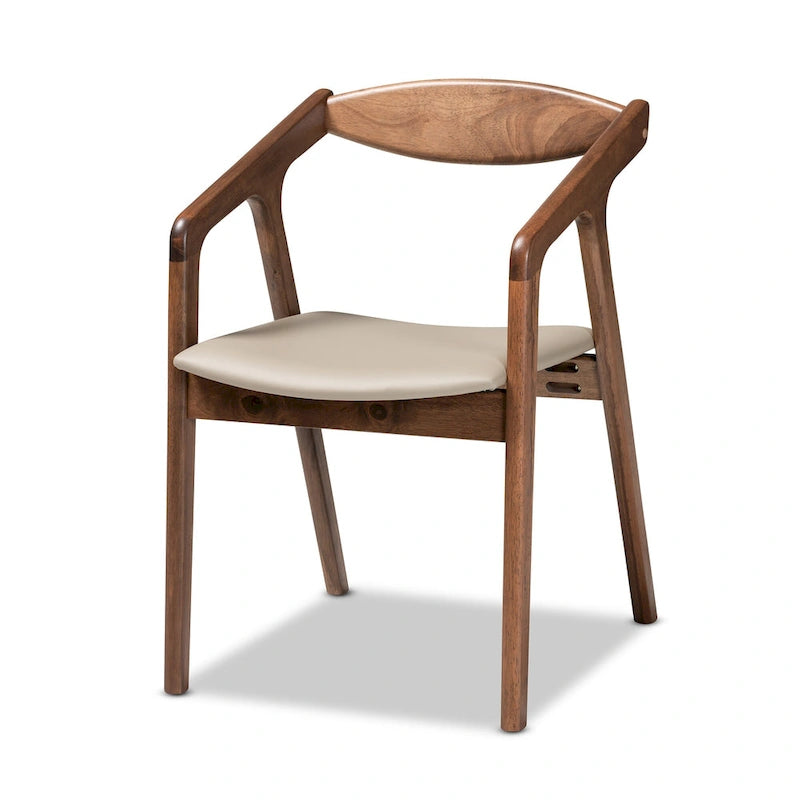 Set da pranzo Harland moderno di metà secolo da 7 pezzi