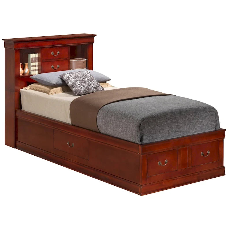 Letto contenitore Louis Philippe Glory Furniture