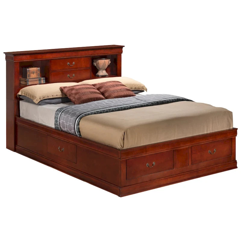Letto contenitore Louis Philippe Glory Furniture