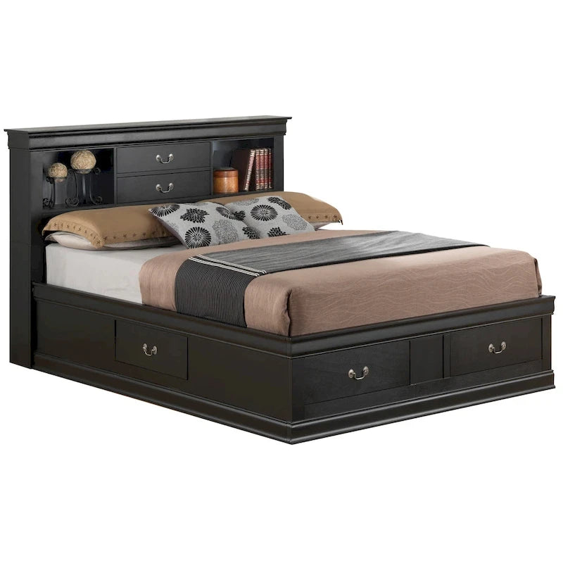 Letto contenitore Louis Philippe Glory Furniture