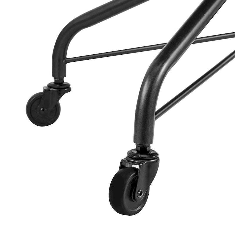 Fabric Swivel Office Arm Chair with Caster Wheels