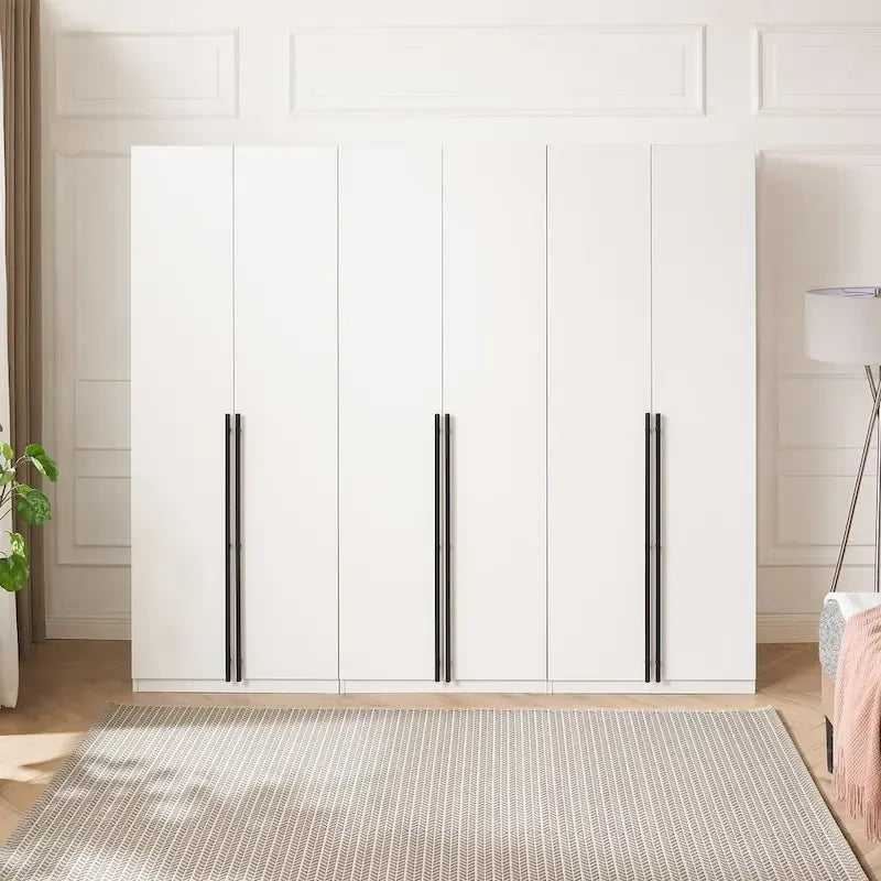Manhattan Comfort Lee Armadio Guardaroba a 3 Moduli Indipendenti Moderno