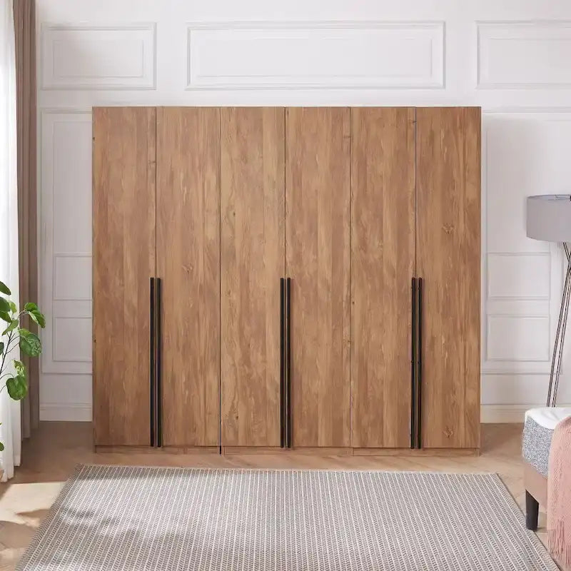 Manhattan Comfort Lee Armadio Guardaroba a 3 Moduli Indipendenti Moderno