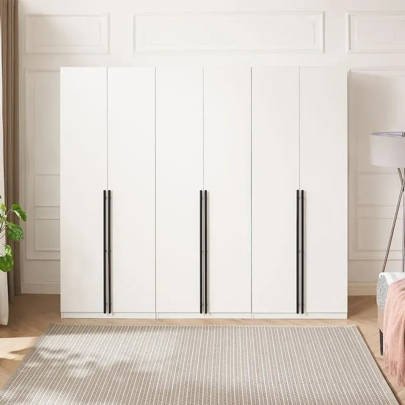 Manhattan Comfort Lee Armadio Guardaroba a 3 Moduli Indipendenti Moderno
