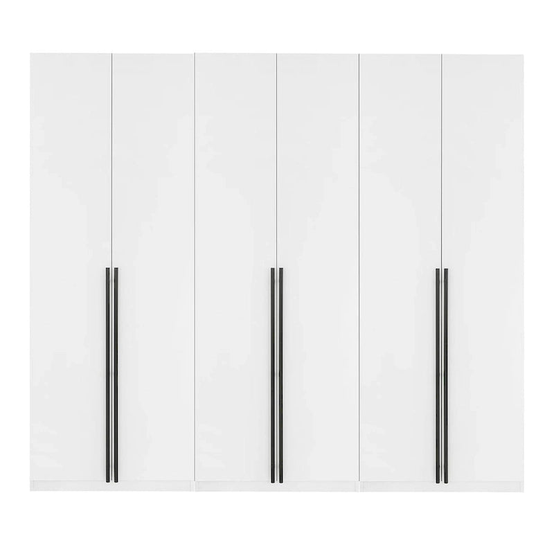 Manhattan Comfort Lee Armadio Guardaroba a 3 Moduli Indipendenti Moderno