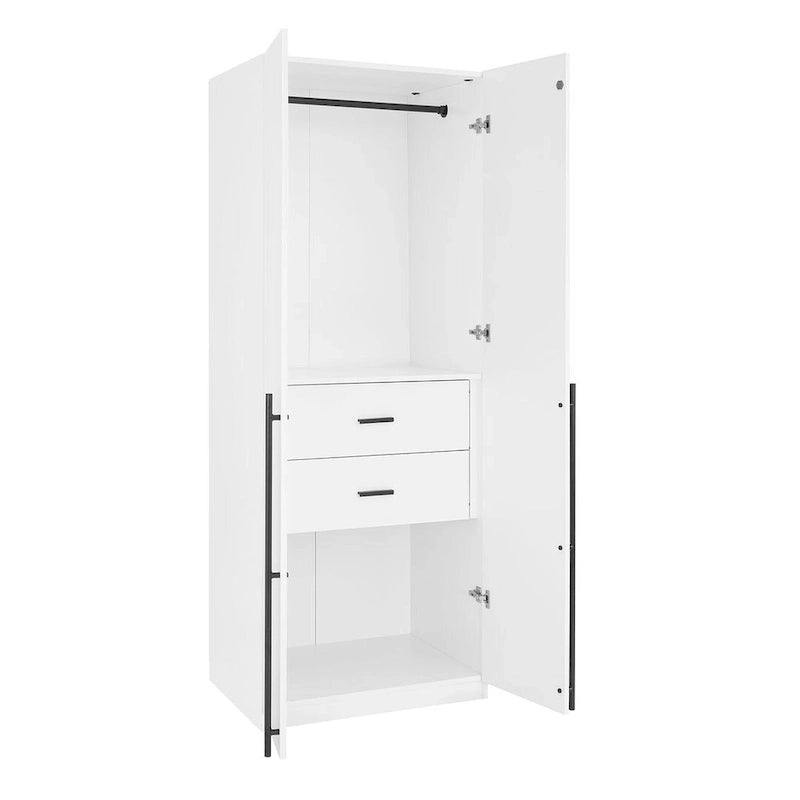 Manhattan Comfort Lee Armadio Guardaroba a 3 Moduli Indipendenti Moderno