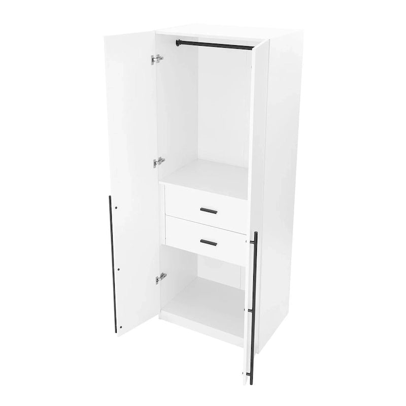 Manhattan Comfort Lee Armadio Guardaroba a 3 Moduli Indipendenti Moderno