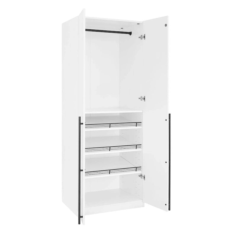 Manhattan Comfort Lee Armadio Guardaroba a 3 Moduli Indipendenti Moderno