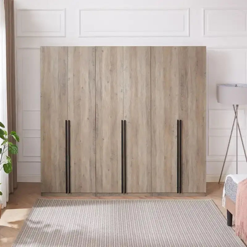 Manhattan Comfort Lee Armadio Guardaroba a 3 Moduli Indipendenti Moderno